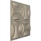 Ekena Millwork 19 5/8in. W x 19 5/8in. H York EnduraWall Decorative 3D Wall Panel Covers 2.67 Sq. Ft. WP20X20YOCSV - alternate 5
